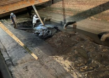 Concluye Cespt desazolve de cárcamo de bombeo Laureles 1