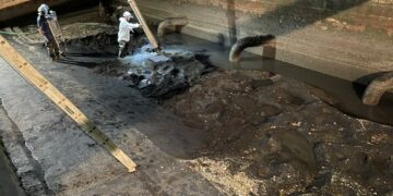 Concluye Cespt desazolve de cárcamo de bombeo Laureles 1