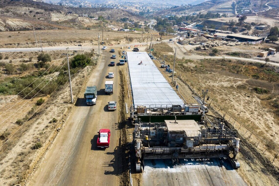 Avanza 2da etapa de reconstrucción del bulevar García en Tijuana