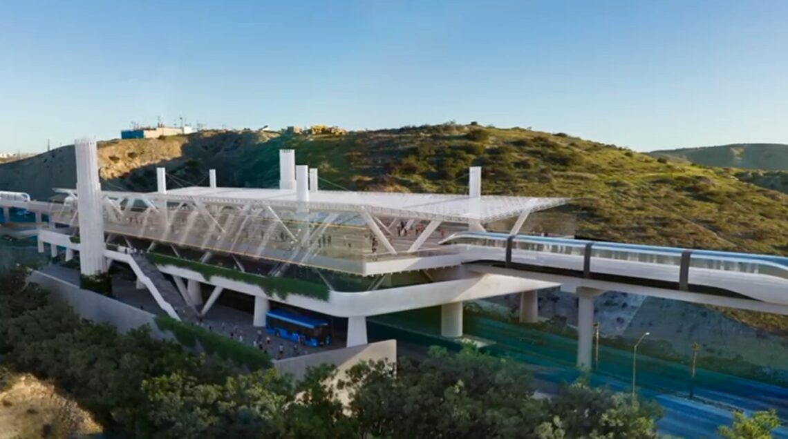 Presentan proyecto de Tren Elevado Tijuana-Rosarito