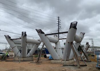 Construcción del Nodo Vial Alamar va al 35%