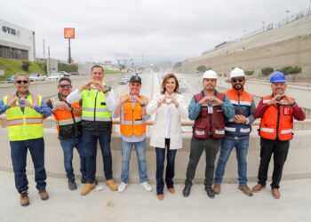 Abren circulación en nuevo paso a desnivel del Puente Casablanca