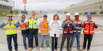 Abren circulación en nuevo paso a desnivel del Puente Casablanca