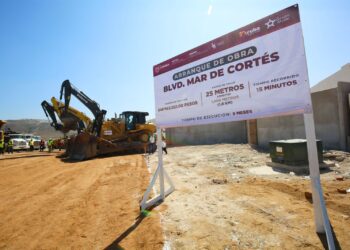 Inician construcción de bulevar Mar de Cortés