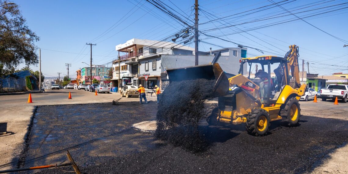 180 mil metros de vialidad rehabilitados en Tijuana por «Bye Bye Baches»
