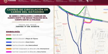 Habrá cambios de circulación en Cañón del Matadero