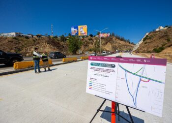 Inauguran ampliación a cuatro carriles del  acceso a Playas en Cañón del Matadero