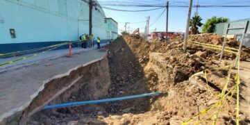 Rehabilita Cespt alcantarillado en Col. Magisterial