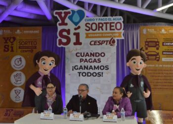 Presenta Cespt 2do. sorteo «Yo sí cuido y pago el Agua»