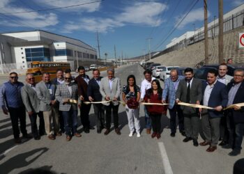 Reconoce AIMO obras del Ayuntamiento de Tijuana en zona industrial de Otay