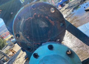 Repara Cespt obstrucción del Tanque Guaycura provocado por vandalismo