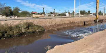 Drenaje pluvial en Mexicali