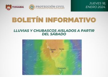 Lluvias y chubascos aislados a partir de hoy sábado