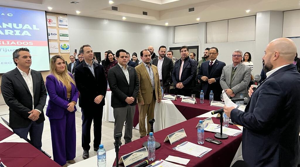 Asume Alejandro Jaramillo Osuna la presidencia de Canacintra Tijuana