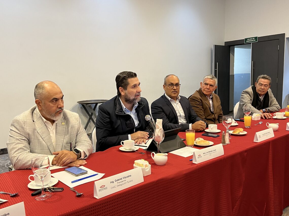 Abordará CMIC nacional retos de la industria de la construcción en Tijuana 