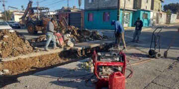 Atiende Cespt bacheo en colonias de Tijuana