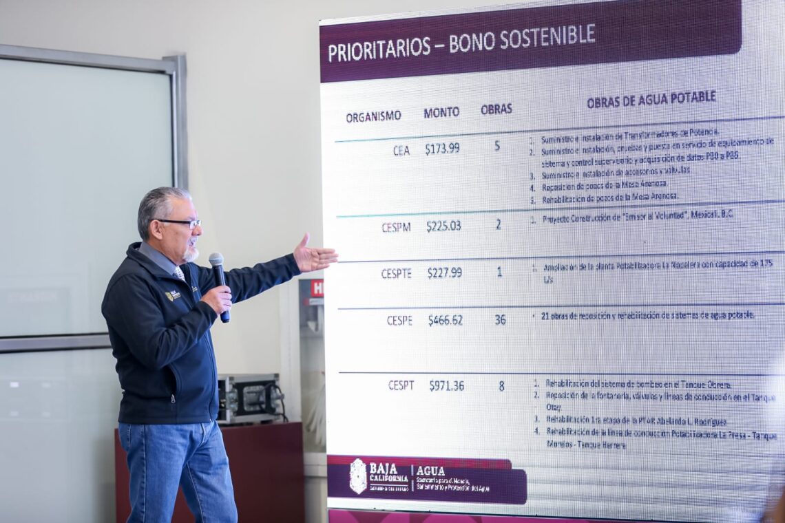 Avances en materia hídrica en Baja California, reporta gobierno estatal