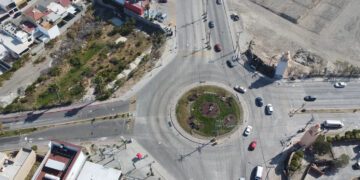 Continúan con proyecto de mejora en glorieta de Santa Fe