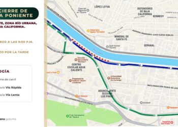 Posponen reparación en Vía Rápida debido a pronóstico de lluvias