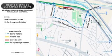 Repararán tramo dañado en Vía Lenta Oriente