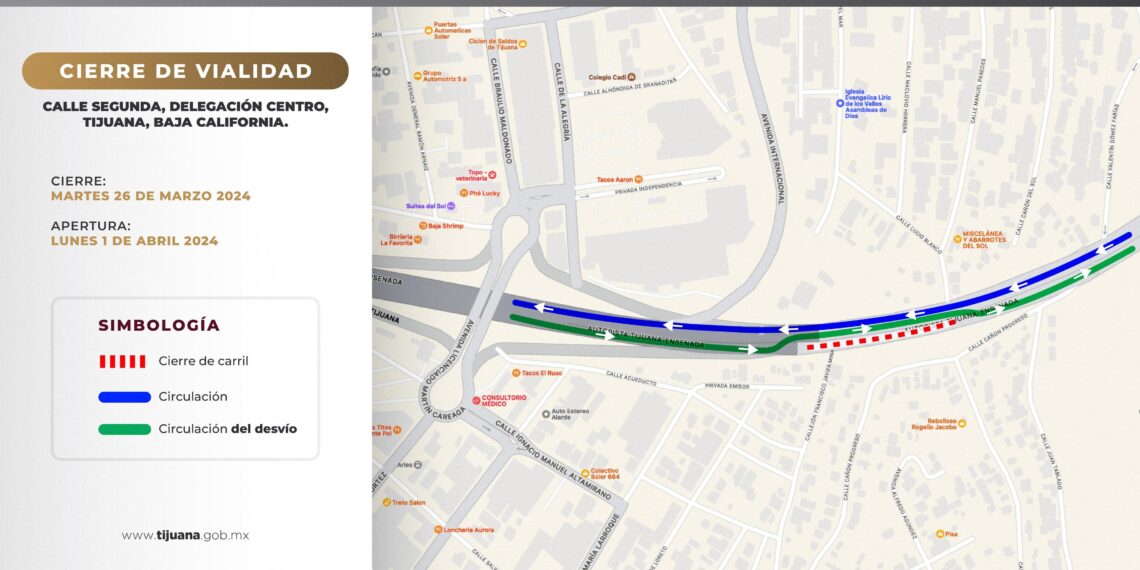 Por reparación de losa cerrarán circulación parcialmente en  calle Segunda