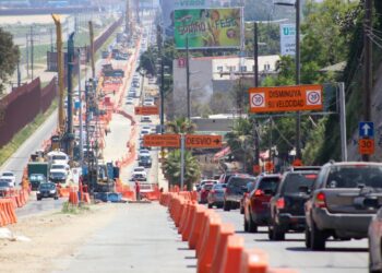 Anuncian cierres nocturnos en Av. Internacional por obra del Viaducto