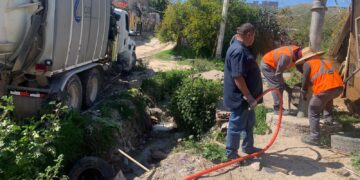Realiza Cespt trabajos de mantenimiento correctivo en colonias de Tijuana