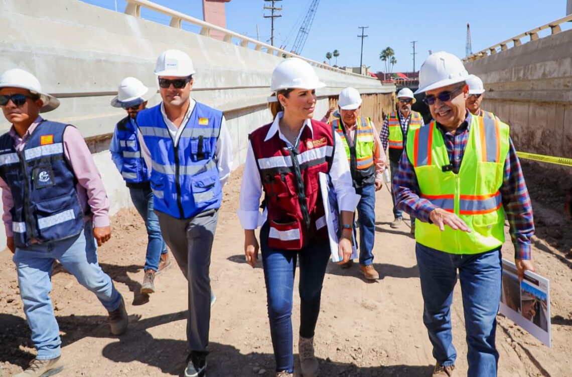Obras para mejorar la movilidad vial presentan avances: Gob BC