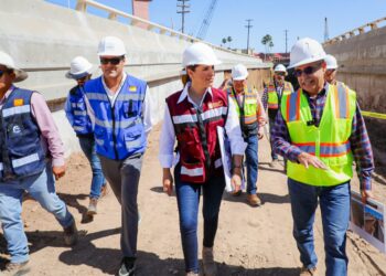 Obras para mejorar la movilidad vial presentan avances: Gob BC