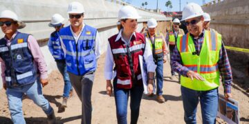 Obras para mejorar la movilidad vial presentan avances: Gob BC