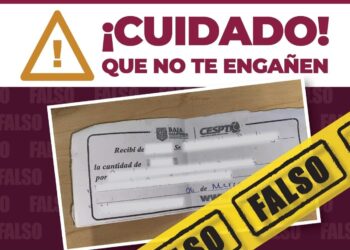 Advierte Cespt sobre falsos cobradores