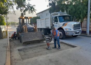 Avanza bacheo de Cespt en colonias de Tijuana
