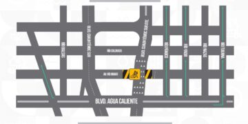 Habrá ajuste vial en Blvr. Cuauhtémoc por obras de Cespt