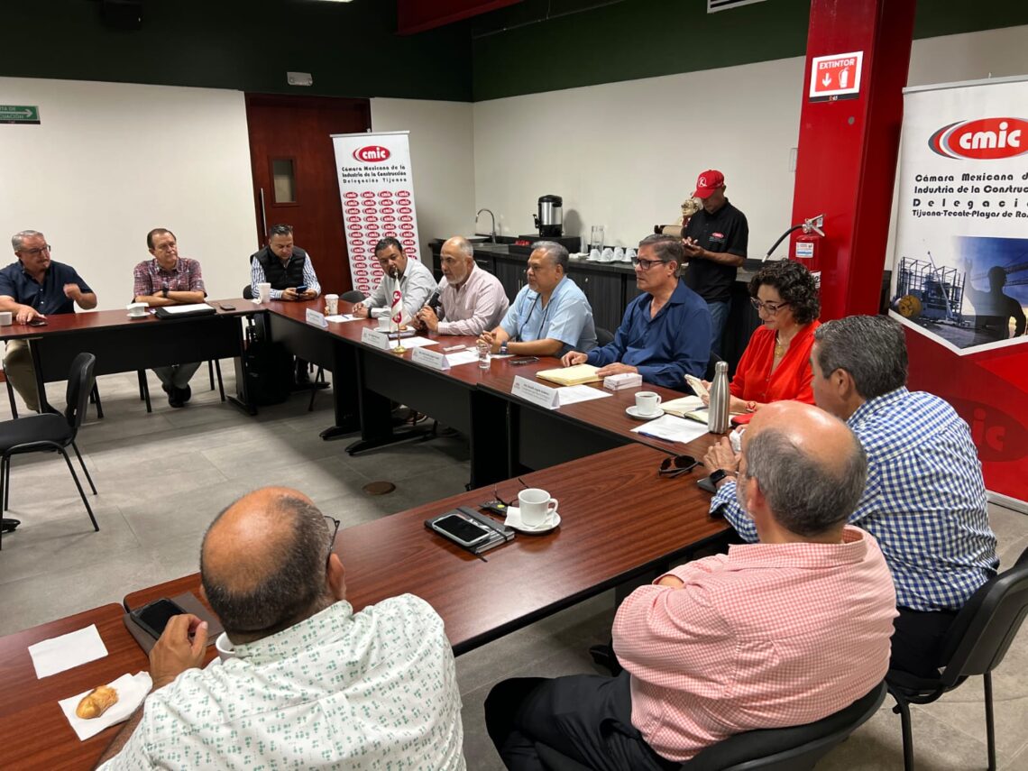 Apoyará CMIC la gestión de proyectos urbanos para Rosarito