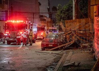 Un trabajador lesionado por explosión en edificio en construcción