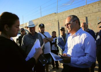 Atiende Cespt petición de alcantarillado sanitario en Ejido Lázaro Cárdenas