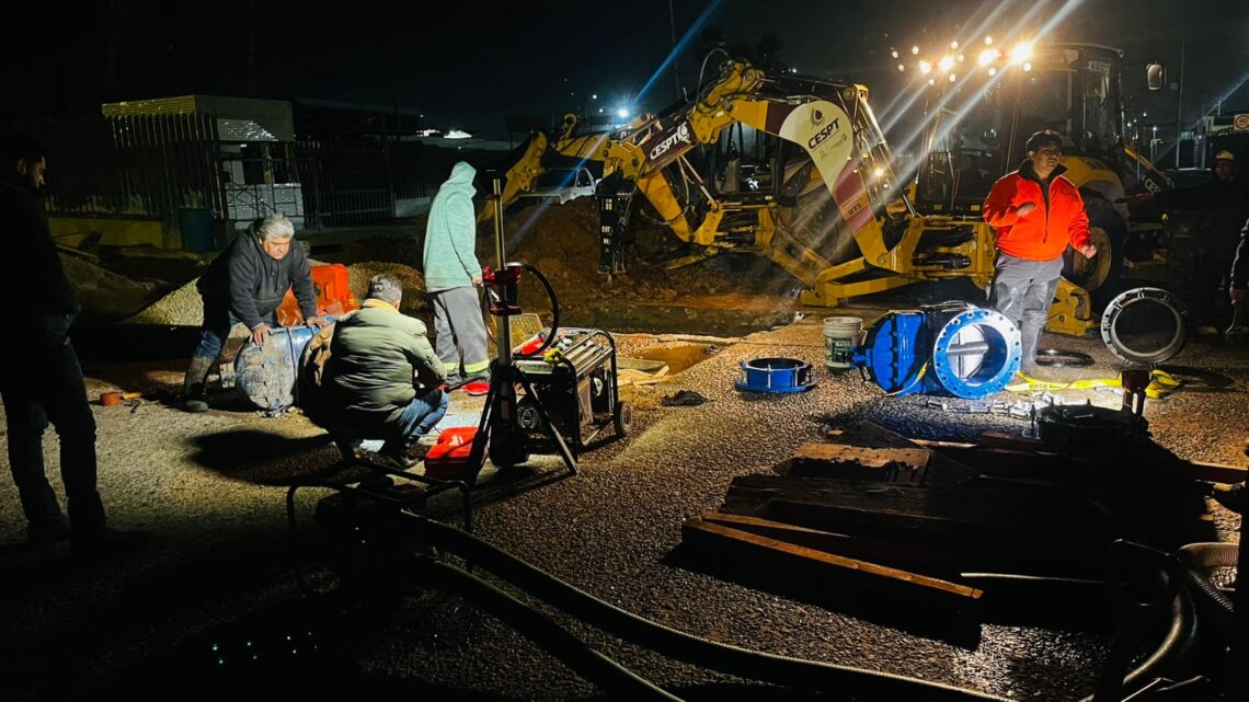 Realiza Cespt reparación en Acueducto Otay – Libertad