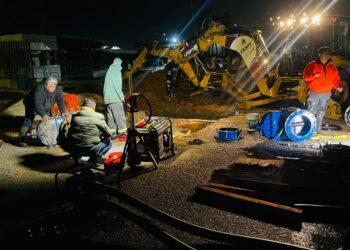 Realiza Cespt reparación en Acueducto Otay – Libertad