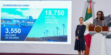 Sempra anuncia inversión en parque eólico y planta de licuefacción de gas natural para BC durante “mañanera” de Sheinbaum