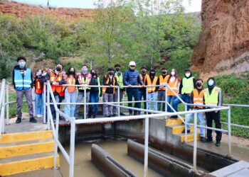 Organiza CESPT visitas educativas a la Planta de Tratamiento José Arturo Herrera