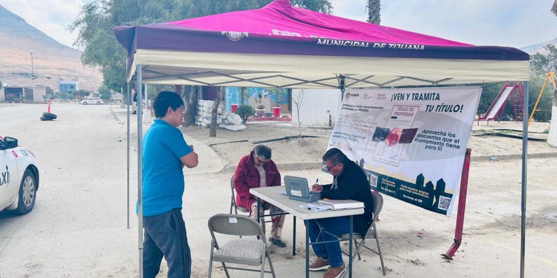 Programa de titulación de propiedades en marcha en nueve colonias de Tijuana
