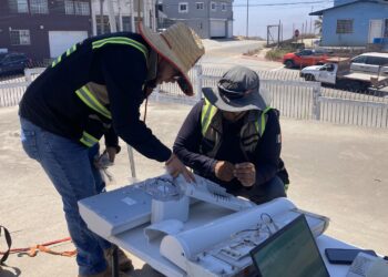 Refuerzan monitoreo hidráulico con mantenimiento a sistema de telemetría de la CESPT