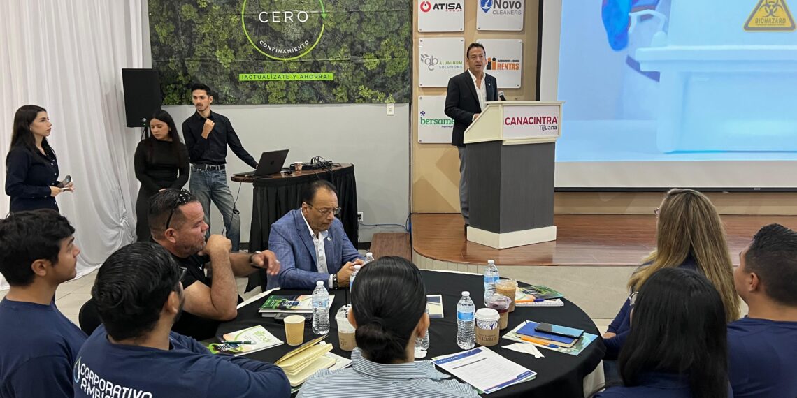 Promueve Canacintra Tijuana y PROFEPA cultura preventiva en manejo de residuos peligrosos
