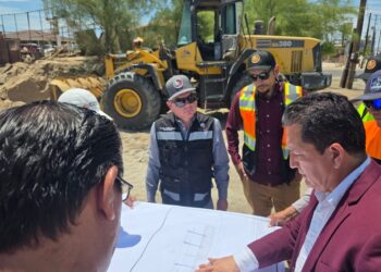 Inicia CESPM construcción de compuerta en San Felipe para prevenir inundaciones en zona del estero