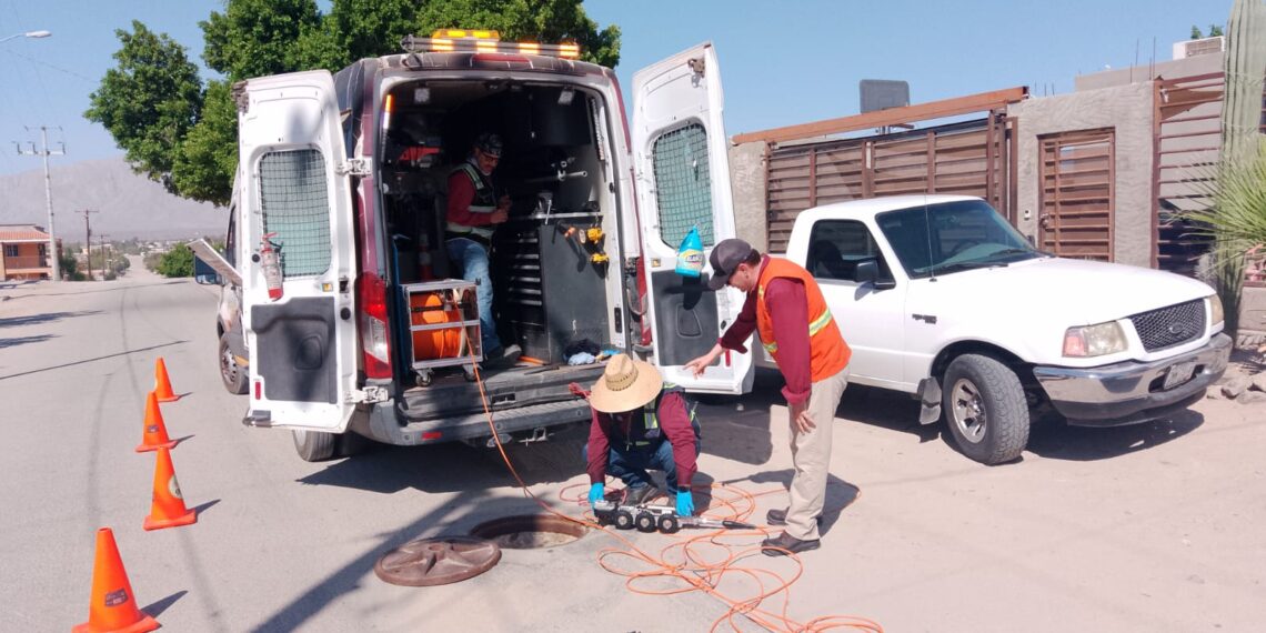 Realiza CESPM video inspección e instala 440 medidores en San Felipe