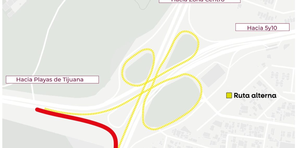 Cambiará circulación en Nodo Morelos por reparaciones: SIDURT