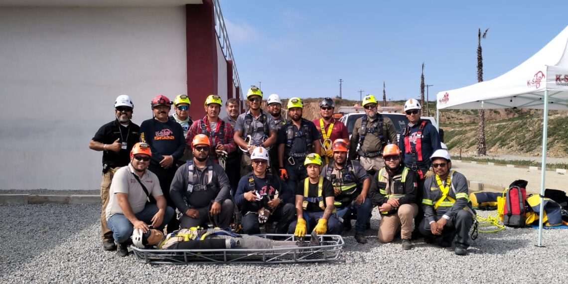 Fortalecen capacitación de rescate en alturas para personal de la CESPT