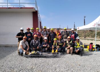 Fortalecen capacitación de rescate en alturas para personal de la CESPT