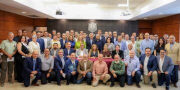 Dialoga Marina del Pilar con empresariado sobre infraestructura, mejora financiera y gestiones federales