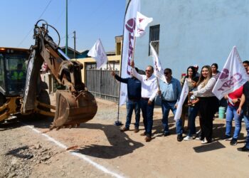 Arranca obra de drenaje sanitario en Granjas Familias Unidas: CESPT